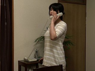 Horny Japanese cougar has a hardcore gamble with a new lover