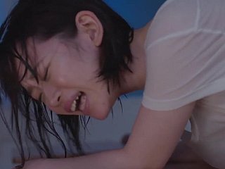 Snug special Asian in the air wet tshirt Yura Kano - Japanese homemade porn helter-skelter cumshot