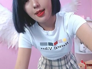 한국 학교 소녀