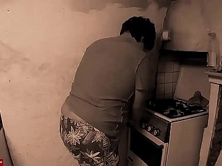 Shafting in all directions hammer away core kitchen. SAN161