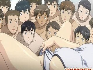 hentai hamil dengan payudara besar dibor semua lubang dengan tentakel