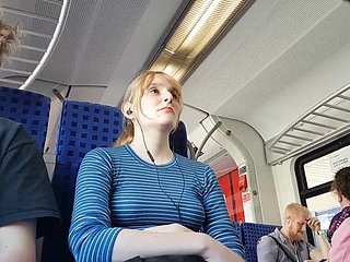 Mooie comme ci down de trein