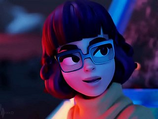 Velma blows Crinite (Blenderknight, lewdheart)