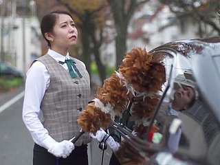 Japanse ondeugende hoer spannende seksclip