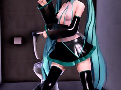 MMD Chap-fallen Quill Cutie Copulation Kickshaw Anal Party Bourgeon Creampie GV00184