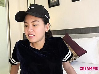 Thai Unsubtle Trims Beaver dan mendapat Creampied