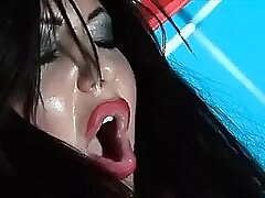 جلد الشرج الغريب أنجليكا القلب