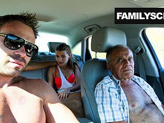 Trip Floozy Shacking up branches il nonno, figlio e zio