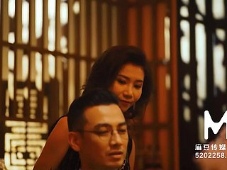 Saloon bar de rub down de style chinois EP3-Zhou Ning-MDCM-0003-Meilleure vidéo porno originale d'Asie