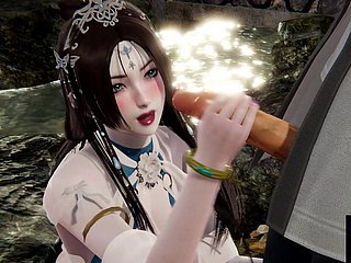 Eine neue Internetnutzerin im chinesischen Stil, go for a burton ich getroffen habe
