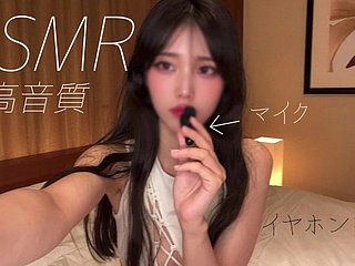 [Kulaklık gerekli] Japon seks arkadaşı ve ASMR çekimi!!Kore/Amatör/POV/Oda103/çift/Orgazm