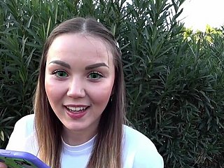 Picked nearly babe in arms lets me cum inside