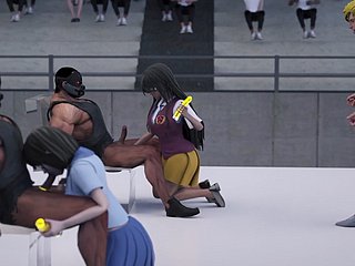 Konkurs szkolny XXX - 3D Hentai ENG Voices