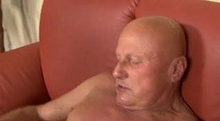 Hairy grey Grandma loves coition