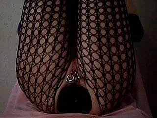 เลดี้กับ dildo ขึ้นตูดใหญ่